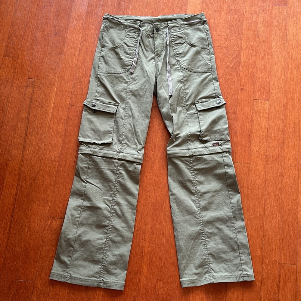 Prana convertible / zip off hiking cargo pants